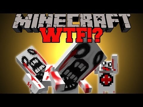 Minecraft : WTF!? (EXTREMELY SCARY MOBS) John Mod Showcase