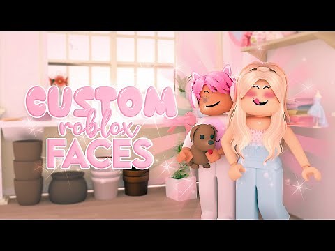 How to make a CUSTOM Roblox Face AND wear it on your avatar ‧₊˚✩