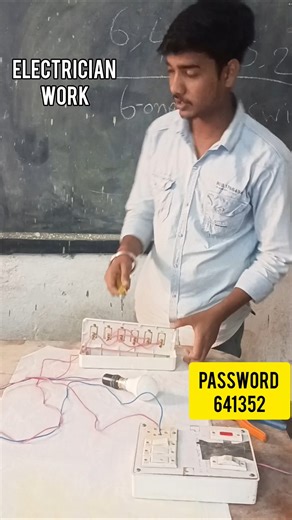 new experiment 🧪 ITI new experiment 🥼 electrician work#iti #electrician #tipsandtricks