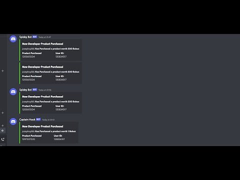 Roblox Studio | Gamepass webhook roblox to discord messanger | Working proxy!
