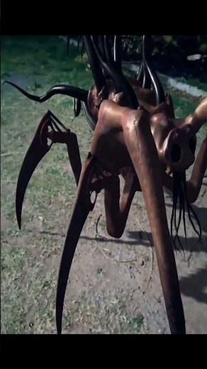 Animal AI-Alien mutant-Night tests with genetically modified organisms Found footage #cgi #shorts