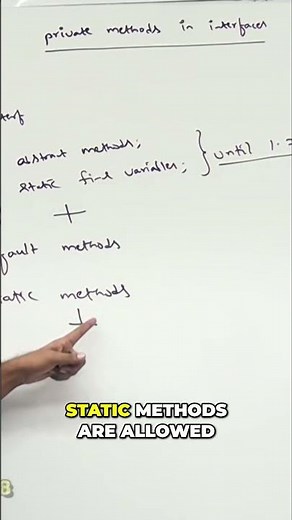 Java 8: Default and Static Methods Explained! #shorts