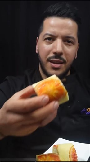 Get ready to roll with this dope orange roll cake! 🍊✌️ Sweet, citrusy vibes in every slice Ingredients: 6-8 slices of orange 2.7 tablespoons (38g) of granulated sugar 3.7 tablespoons (55g) of water 5 eggs (about 55g each) 1/4 cup (56g) of fresh orange juice 3 tablespoons (42g) of vegetable oil 1/2 cup (66g) of cake flour 1/4 cup (52g) of granulated sugar (for the egg whites) 1 tablespoon of lemon juice 1 tablespoon of vanilla extract Filling: 2/3 cup (160g) of whipped cream 2 tablespoons (25g) 