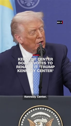 The board has approved a name change to the ‘Trump Kennedy Center,’ a move that has raised legal concerns. CNN’s Betsy Klein reports. #trump #kennedycenter #cnn