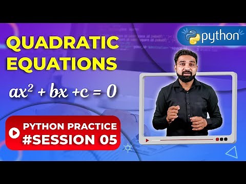 Roots Of Quadratic Equation In Python | Python Practice 5 | Newtum Solutions
