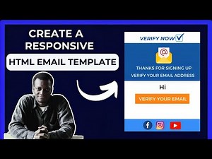 How to Create A Stunning HTML Email Template from Scratch