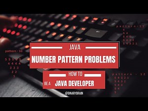 Java Number Pattern Problems triangle patterns #java #numberpatterns