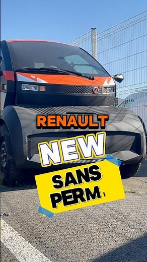 La grosse nouveauté Renaud électrique sans permis ou avec