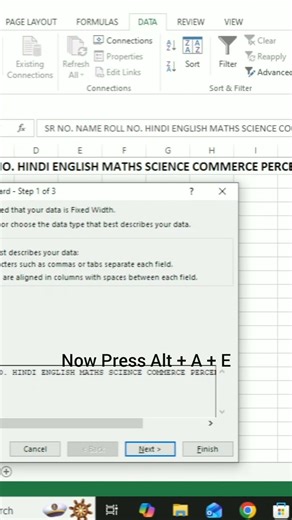 How To Convert MS Word Data Into Excel Data || #excel #microsoftoffice #exceltips #msword #like