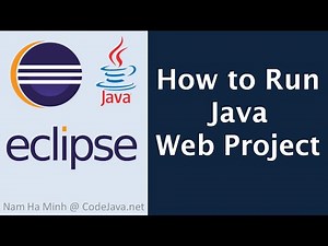 How to Run Java Web Project in Eclipse IDE