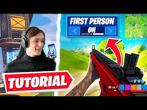 How To Get FIRST PERSON in Fortnite! (Creative Tutorial)