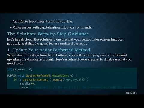 How to Make Your JButton Count and Update Your Display in Java Swing