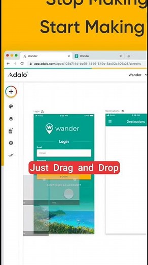 Create App Without Coding 😍 How to make mobile app no code #programming #technology #tech #android