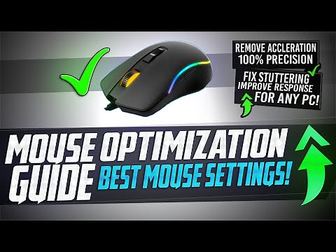 🔧 Mouse Optimization GUIDE for Gaming - 100% Mouse Precision Raw Input, REMOVE Acceleration LAG 🖱️✅