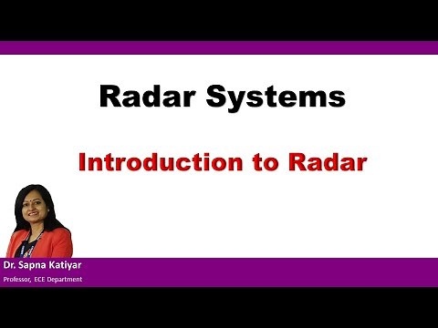 Radar Systems - Introduction to Radar
