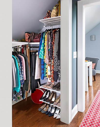 Transform Your Small Walk-In Closet with These 32 Clever Ideas