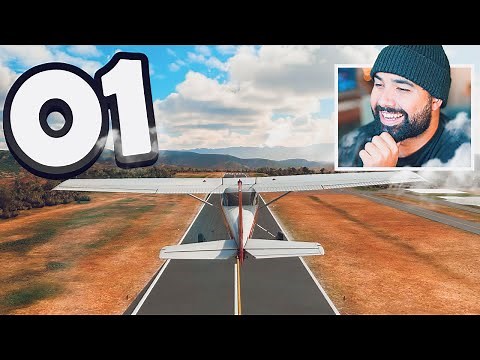 Microsoft Flight Simulator - Part 1 - LEARNING HOW TO FLY