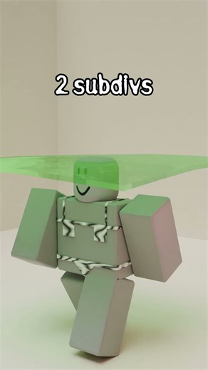 Insane Blender Subdivided Plane Physics in Roblox! 😱 | #roblox #shorts