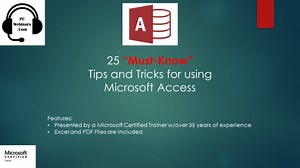 25 Must-Know Tips and Tricks for using Access | CPDFormula by learnformula