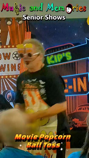 Popcorn Ball Toss Game at a recent show for the Drive-In Movie theme. | Music and Memories | Facebook