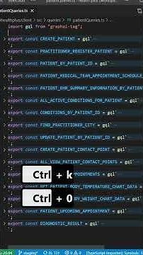 How to collapse (minimize) and expand all code blocks in Visual Studio Code (VS Code) #shorts