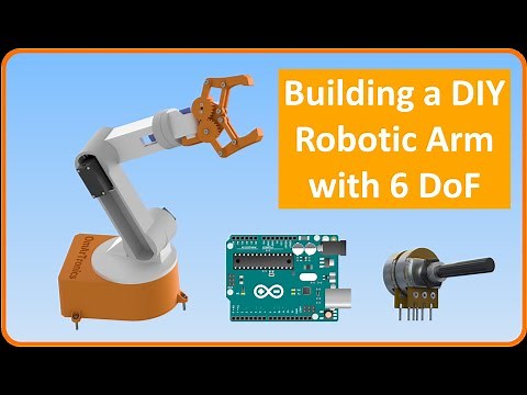 Arduino & Robots Project 05: Building a Robot Arm. Design, Print, Assemble, and Program 🦾