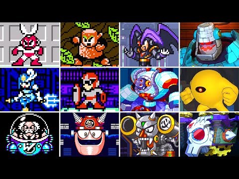 Mega Man Series - All Bosses (No Damage) [1987 - 2025]