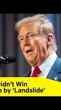 The Popular Vote Is In. Here's How Much Donald Trump Actually Won By.