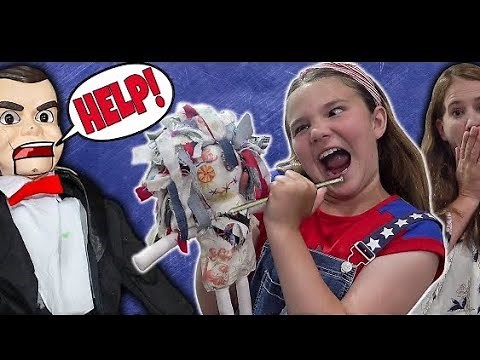 We Made A Real Slappy Haunted Doll!
