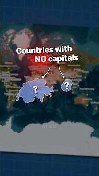 Countries With No Capital City 😱 They’re Not City-States 🤯