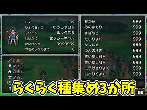 Easy stat maxing! 3 automatic and manual seed gathering locations [Dragon Quest 3 Remake] [Dragon...