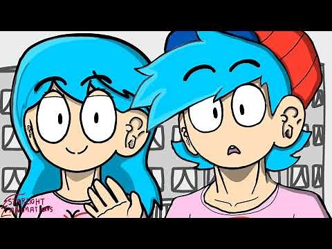 Boyfriend and Sky's Adventure! - Friday Night Funkin' | Cartoon Animation