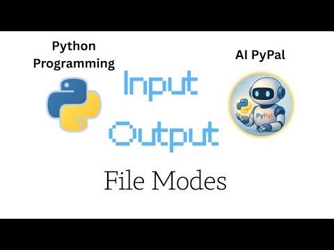 100. Python File Modes in open function.