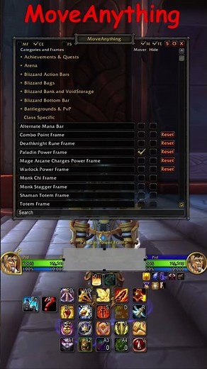 MoveAnything 60 sec Guide | WOW Addons