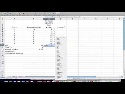 How to Calculate Standard Deviation in Microsoft Excel Using Functions