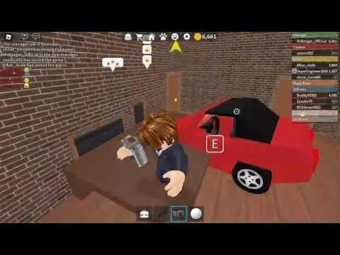 HOW TO GLITCH CAR IN ANY BUILDING | Work At a Pizza Place (Roblox)