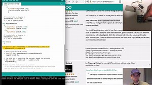 control of multiple servos  with input though serial multitasking.