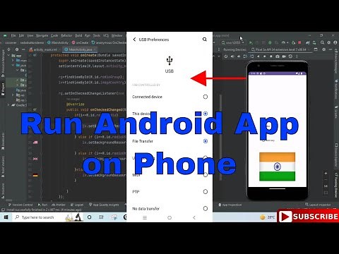 How to Connect Mobile phone with Android Studio to Run App [2025] |Connect Phone With Android Studio