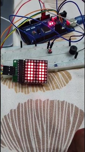 Digitial Dice simulator With Adruino