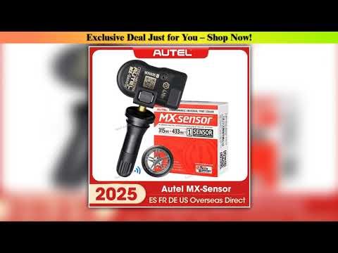 Deal Autel MX-Sensor TPMS Sensors 2in1 315MHz + 433MHz Frequencies Press-in Tire Replacement Autel•