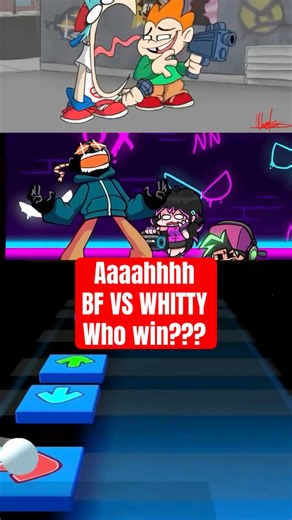 Aaaahhhh! NEO WHITTY VS BF Scream |FNF NEO Whitty Mod! Screaming Animation #fnf #fnfmod #whittyfnf