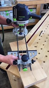 301K views · 3.2K reactions |  Powerful, precise, and easy to handle! The OF 1400 router has the strength to tackle most routing tasks while being compact enough for effortless maneuverability—making it a must-have for every tradesperson. ✨ Don’t miss our newly released edge guide—learn more here: https://bit.ly/3CLLOqW !  Thanks for sharing, The Dusty Lumber Co.!  | Festool | Facebook