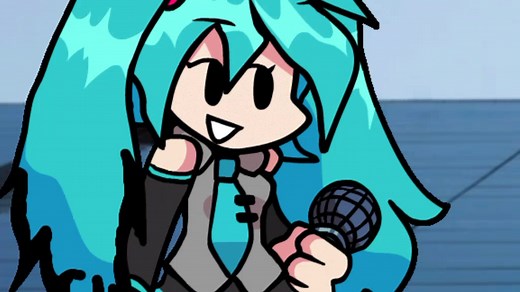 Epic Miku vs Ink Sans Battle in Friday Night Funkin!