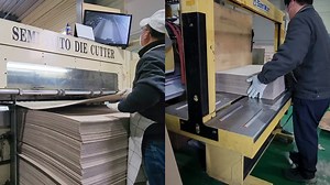 Mass Production of Corrugated Packing Boxes