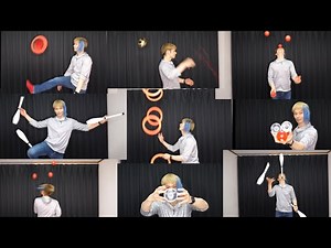 【入門～中級】ウケるジャグリング技20個【拍手をもらえる】