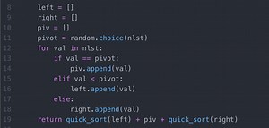 Python Tutorial 19 | Quick Sort（快速排序法）