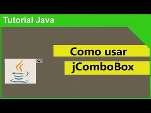 Tutorial Java - como usar a jComboBox