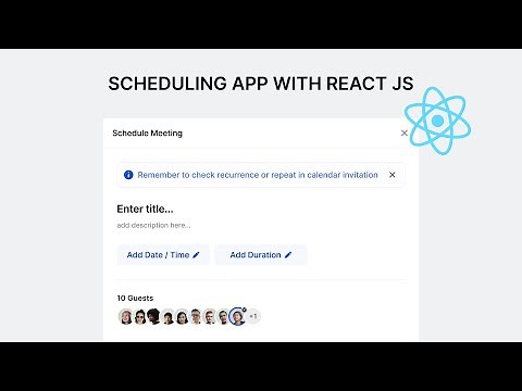 The Ultimate Guide to Building a Scheduling App with React JS