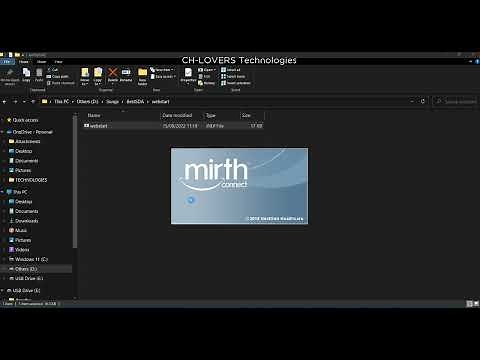 How do I open a webstart JNLP file in Windows (MIRTH CONNECT)