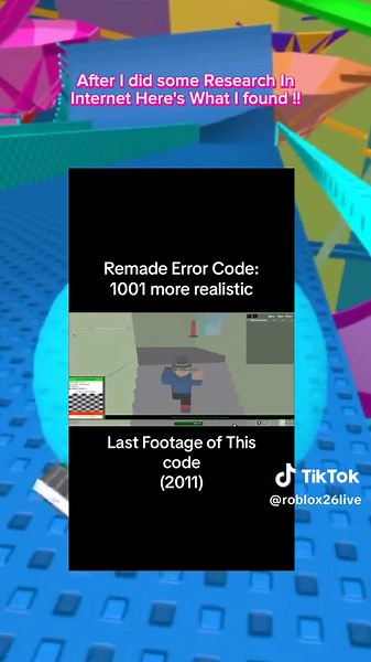 Please Be Safe !!! ⚠️😥 #fyp #roblox #robloxfyp #errorcode1001 #robloxmyths #warning #story #scary #pleasegoviral #warning⚠️ #blowthisup #goviral #robloxstories #2010 #2013 #viral #RoadToTikTokAwardsMY #america #911 #1001 #real #⚠️⚠️ #alert